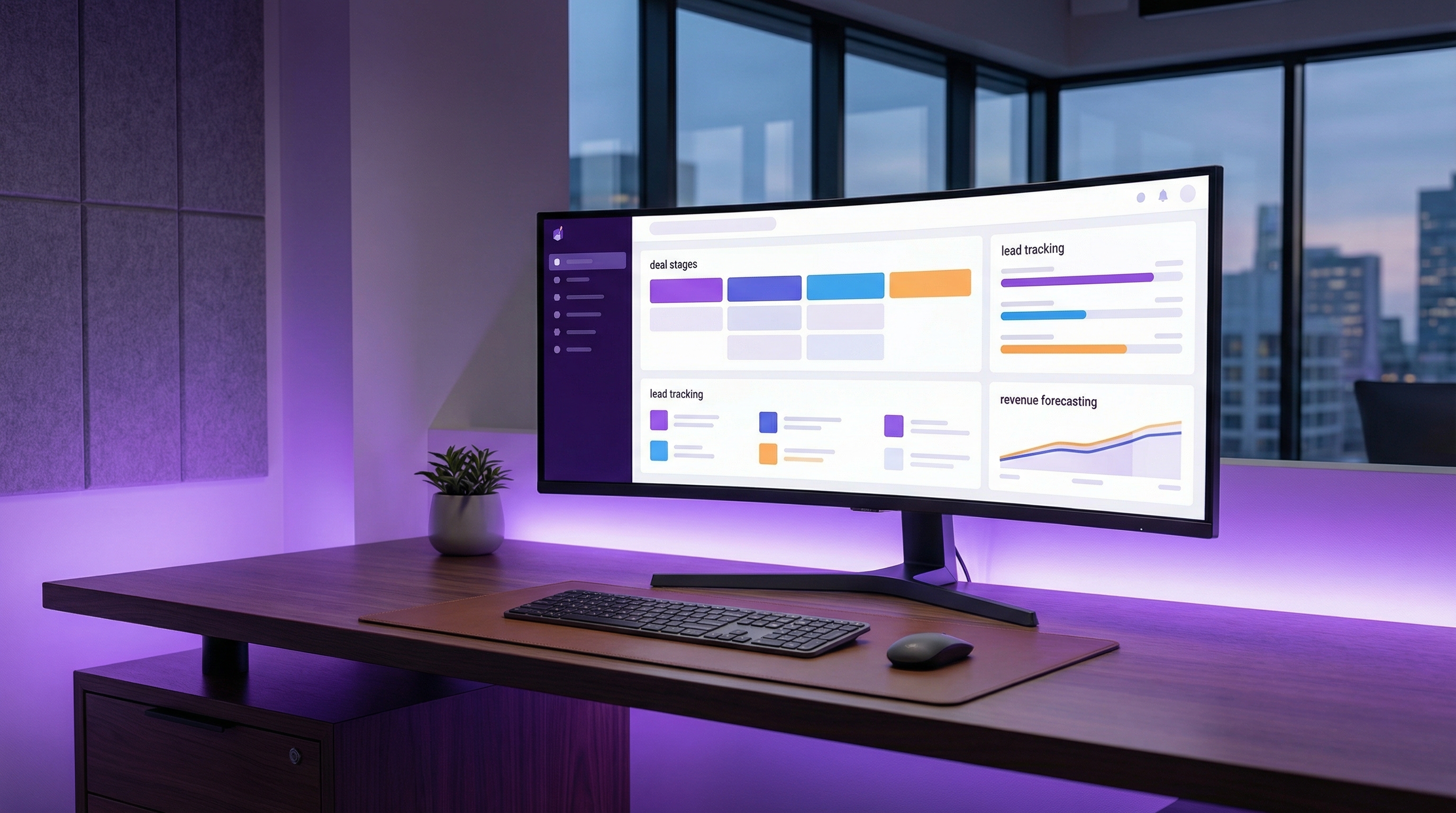CRM/Sales Pipeline Management — work from the T40 bench