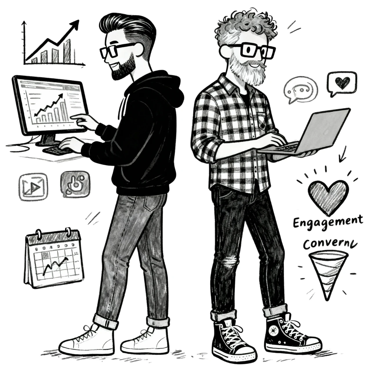 SEO and content illustration