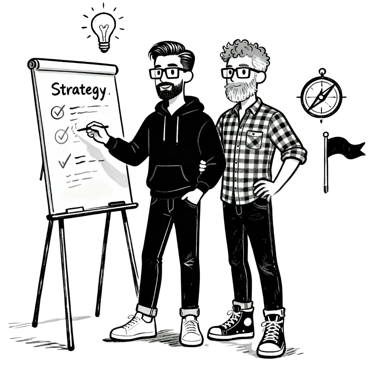 All-in-one partner illustration